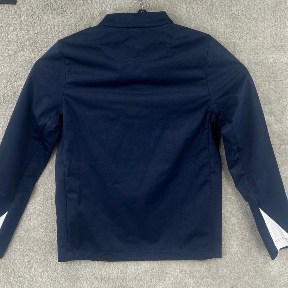 Nike Storm-FIT Strike 24‎ Soccer Drill Quarter Zip Jacket Youth XS Navy NWT
